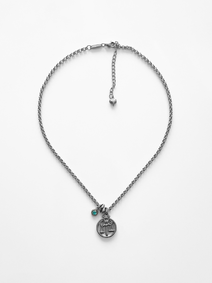 Zodiac Charm Halskette