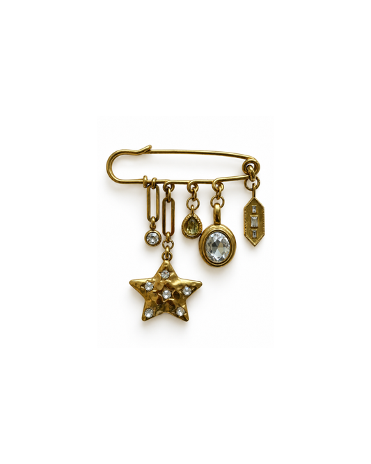 Lucky Star Brosche