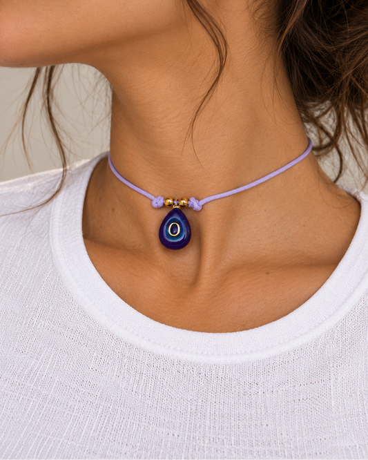 Gargantilla Lavender Drop