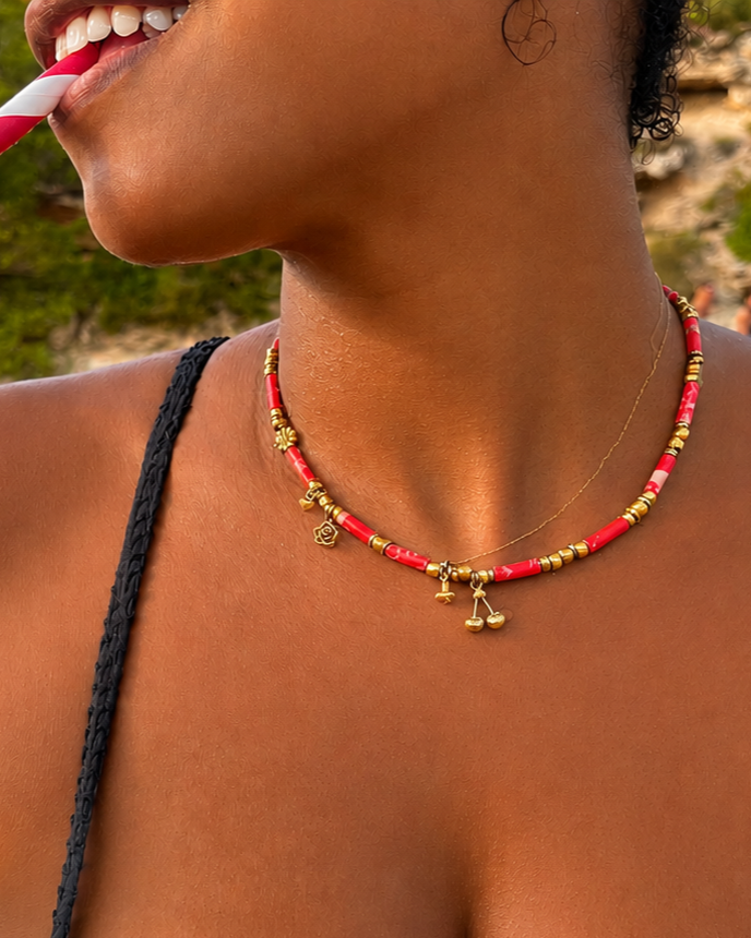 Tesoros de la Marea Necklace – handmade jewelry by Pamabela, view 12 of 12