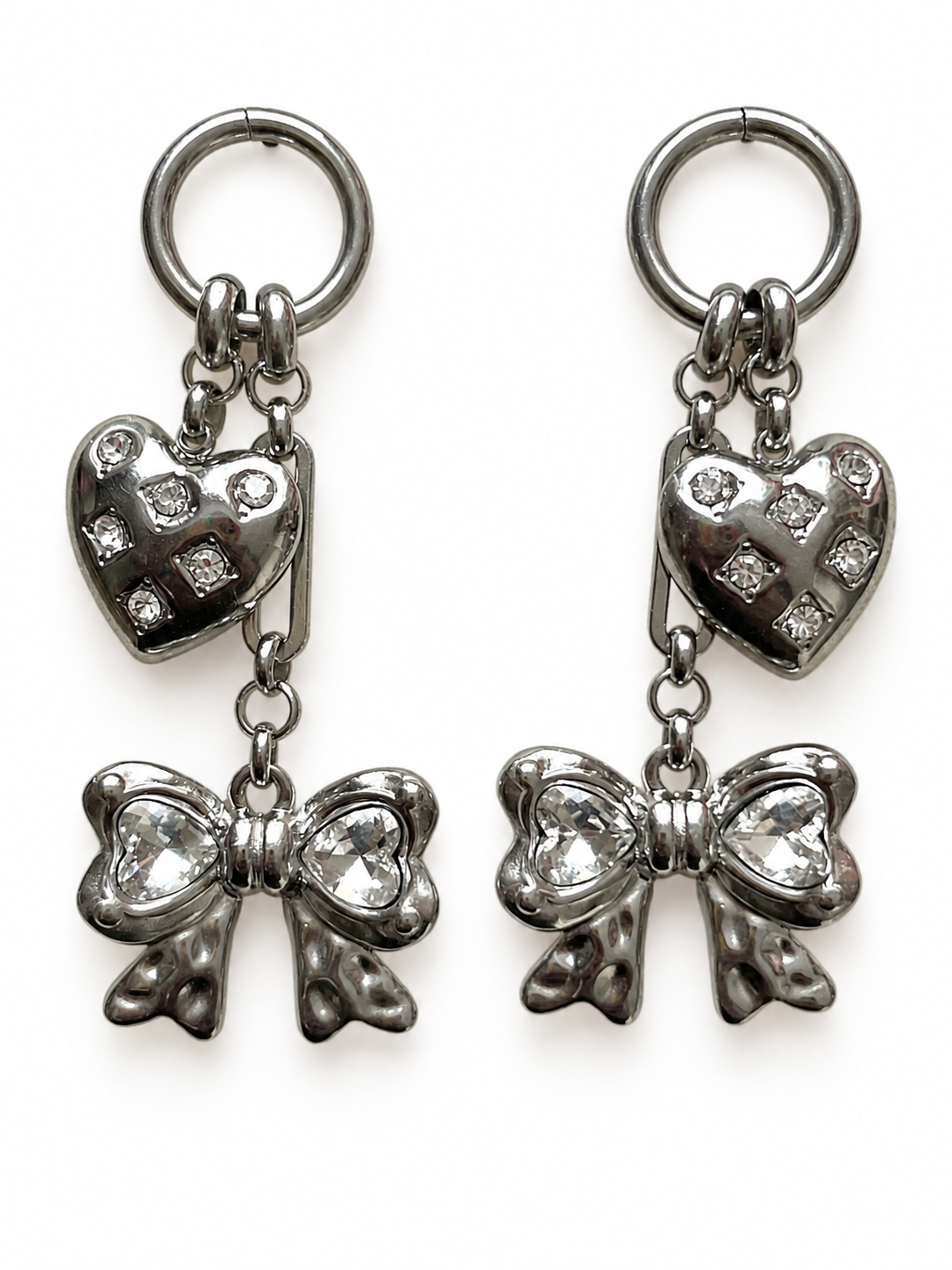 Amour Earrings – handmade jewelry by Pamabela, view 2 of 4