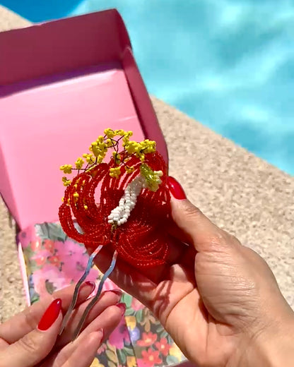 French Beaded Flower Workshop