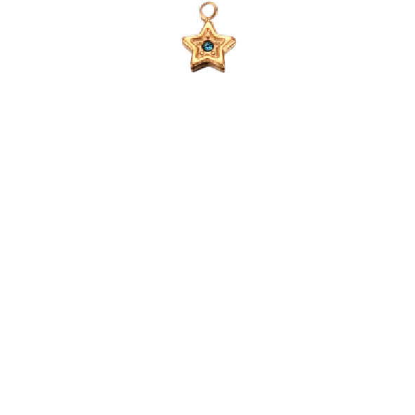 Charms mini dorados