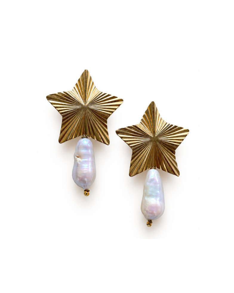 Aretes Golden Hour Star