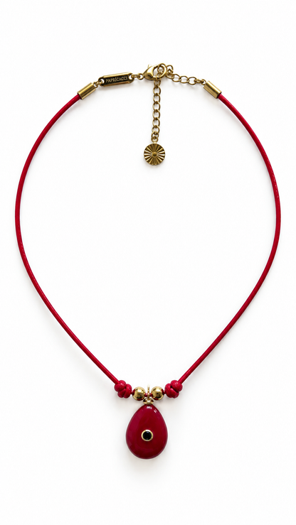 Gargantilla Ruby Drop